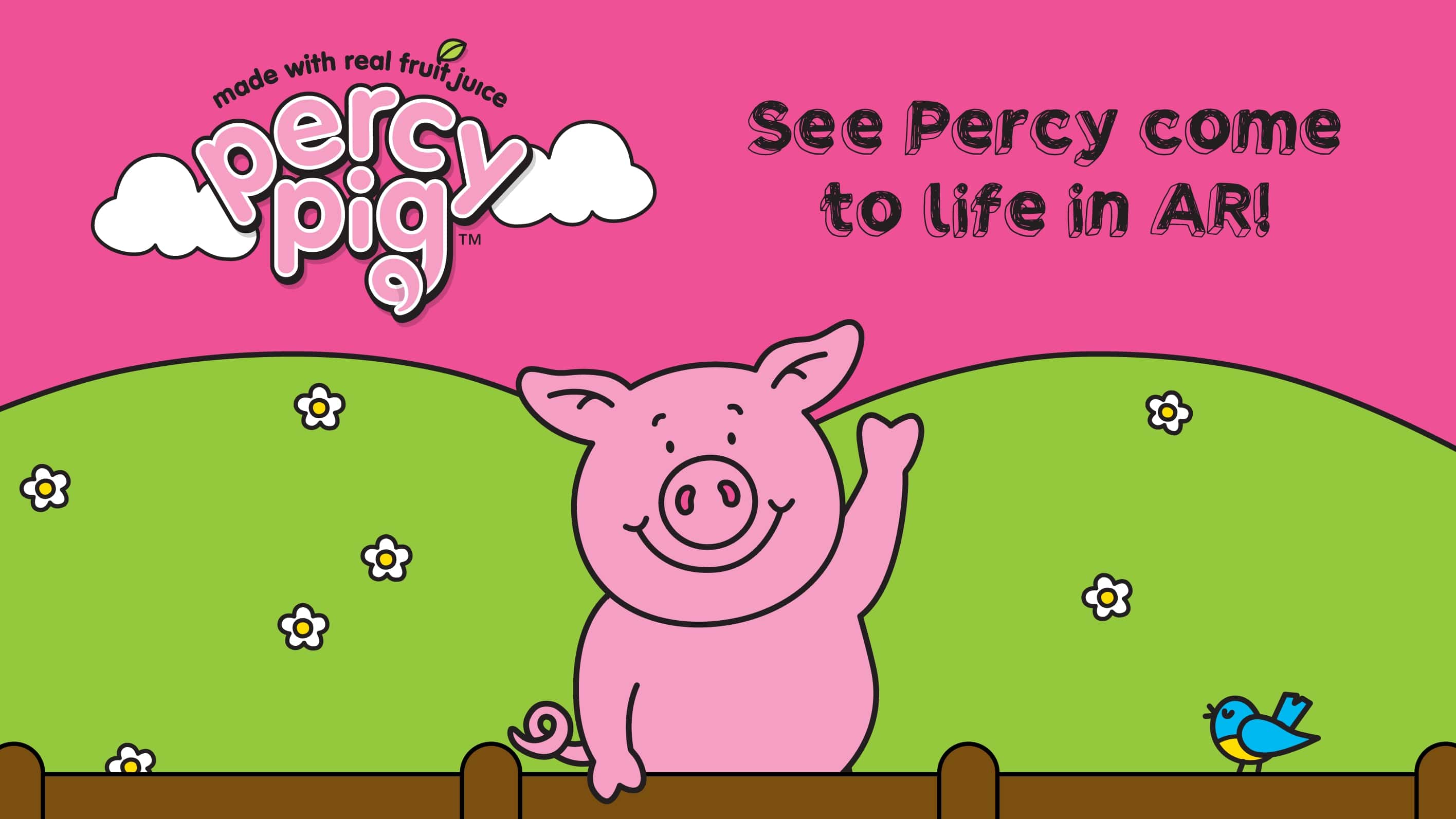 percy pig teddy large